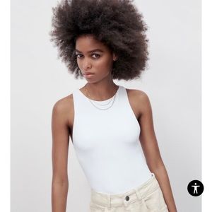 Zara halterneck bodysuit